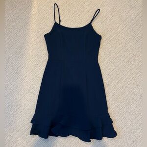 Altar'd State Navy Blue Mini Dress